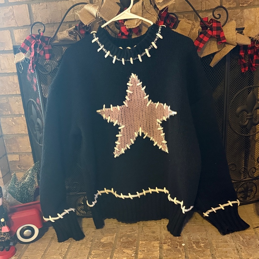 Black Star Sweater